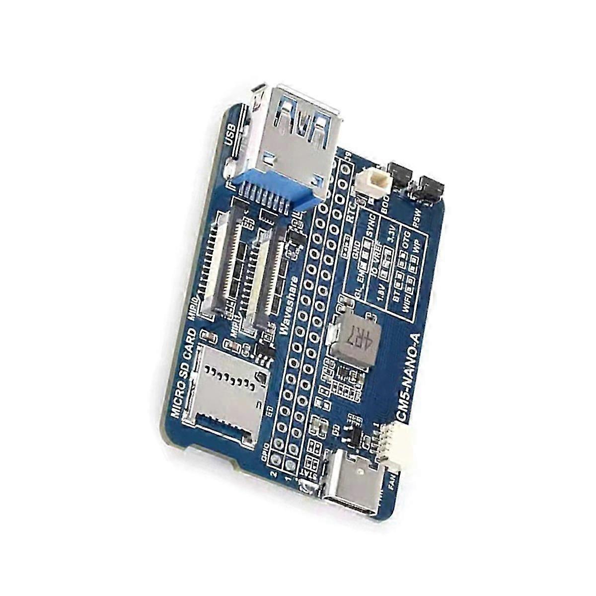 Expansion Board for Compute Module 5 Base with USB 3.2 & Camera Interface