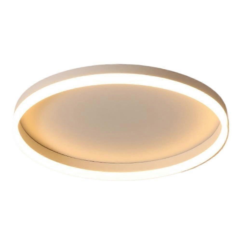 Close To Ceiling Lights Round LED Flush Mount Ceiling Light Modern 3 Color Temperatures Adjustable Ceiling Lamp 30x6 CM