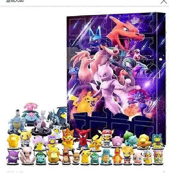 Pok��mon Pokemon Christmas Advent Calendar Box Pok��mon 24 Pieces Pokemon Countdown