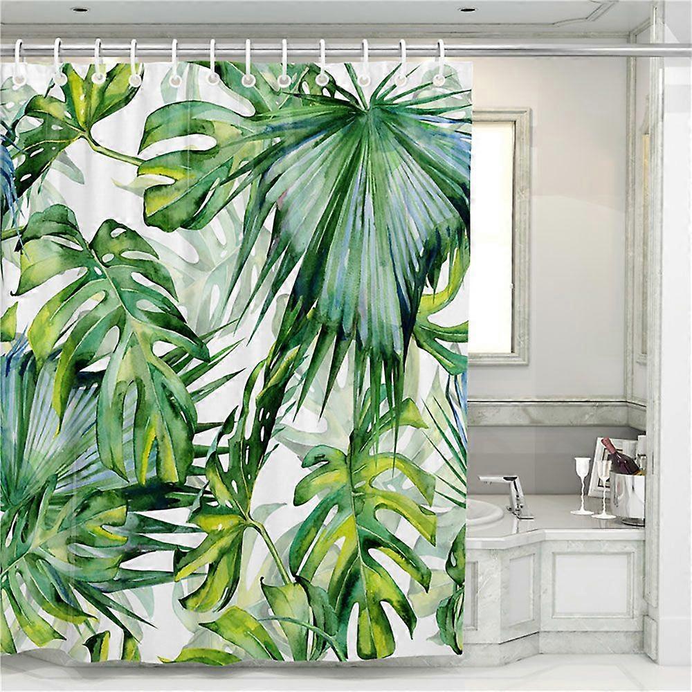 Shower curtain with 12 rings for fixing, 180x200 cm, fish roomB 56Twenty