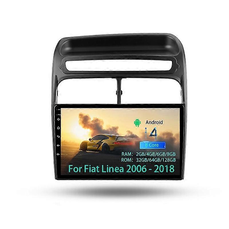 For Fiat Linea 2006 - 2018 Android Stereo Multimedia Central Navigation WIFI Car Radio Carplay Auto