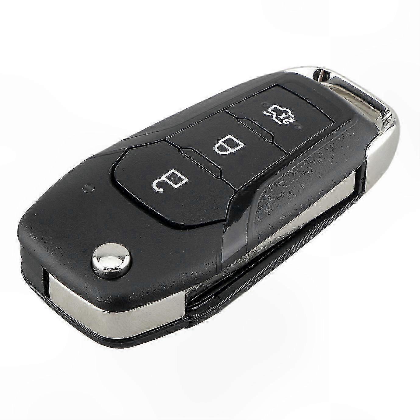 3-Button Car Key Remote 433MHz 49 Chip Compatible with Ford KA+ Modeo Galaxy S-Max 2014-2016 DS7T-15K601-B