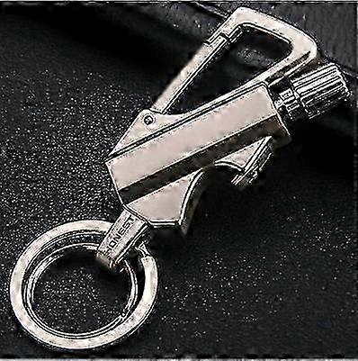 Outdoor kerosene lighter waterproof portable multifunctional keychain with opener