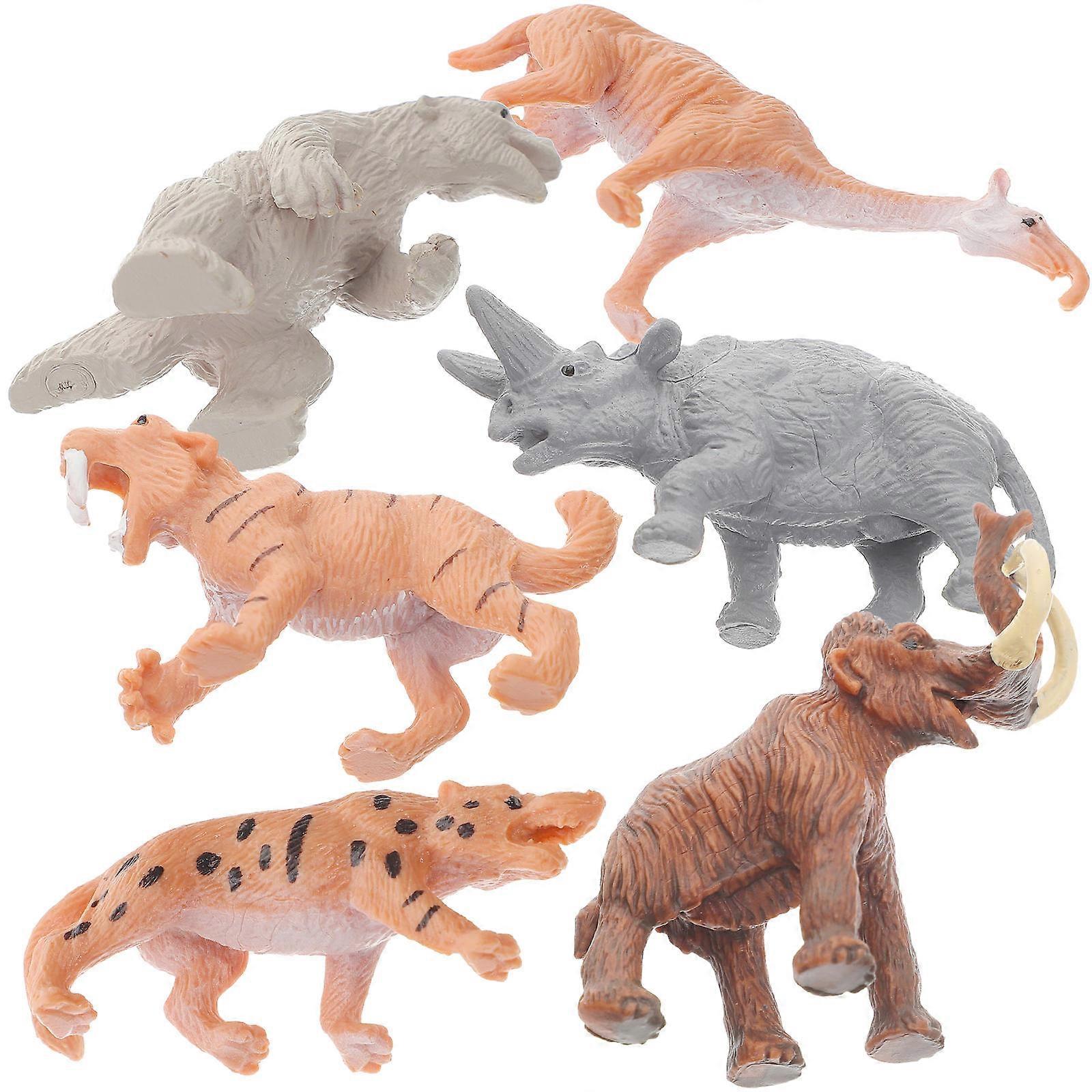 Kid Animals Toy Simulation Ancient Animals Model for Learning 1Set