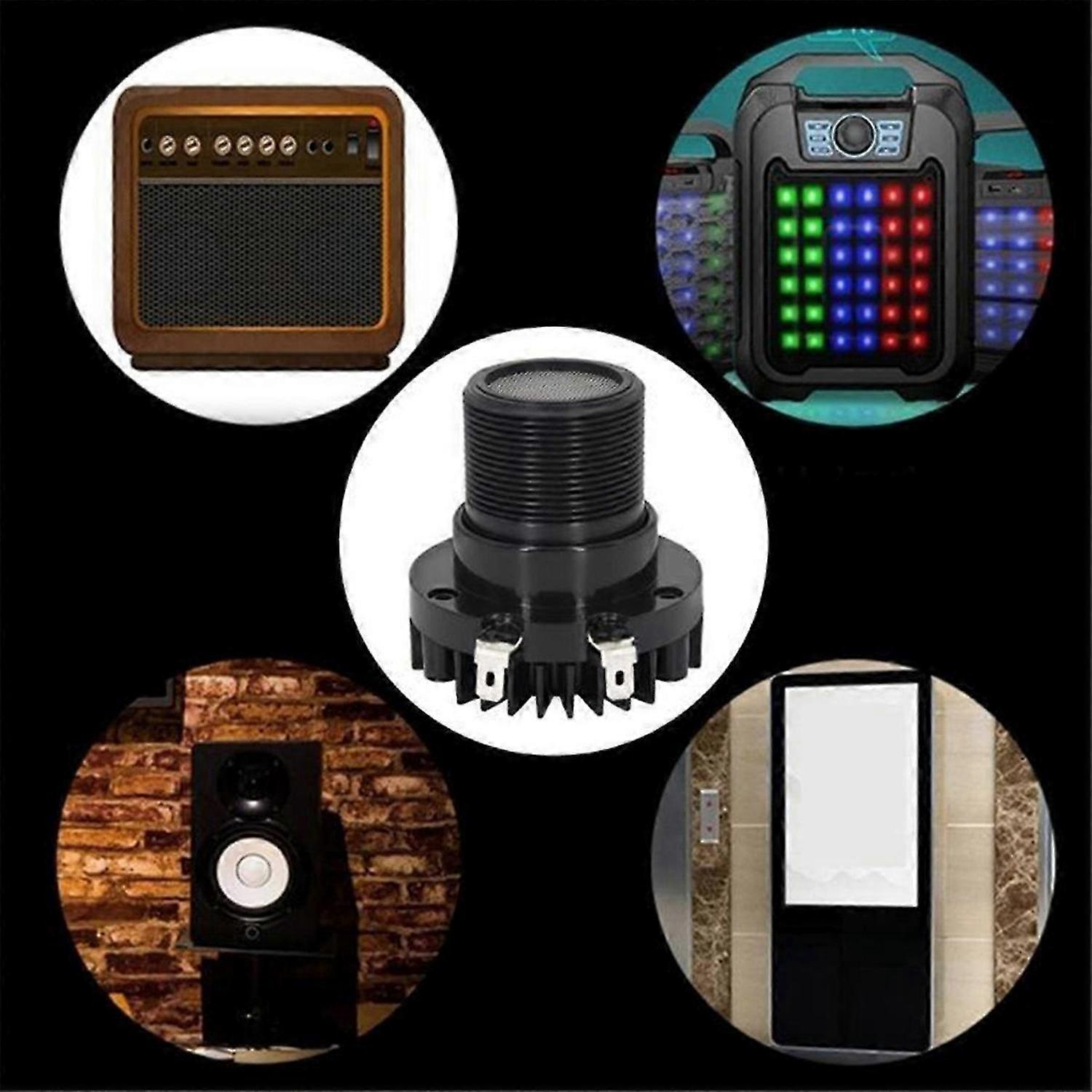 25W Diaphragm Tweeter Speaker Dynamic Horn Speaker Head for Clear Sound Dynamic Horn Speaker