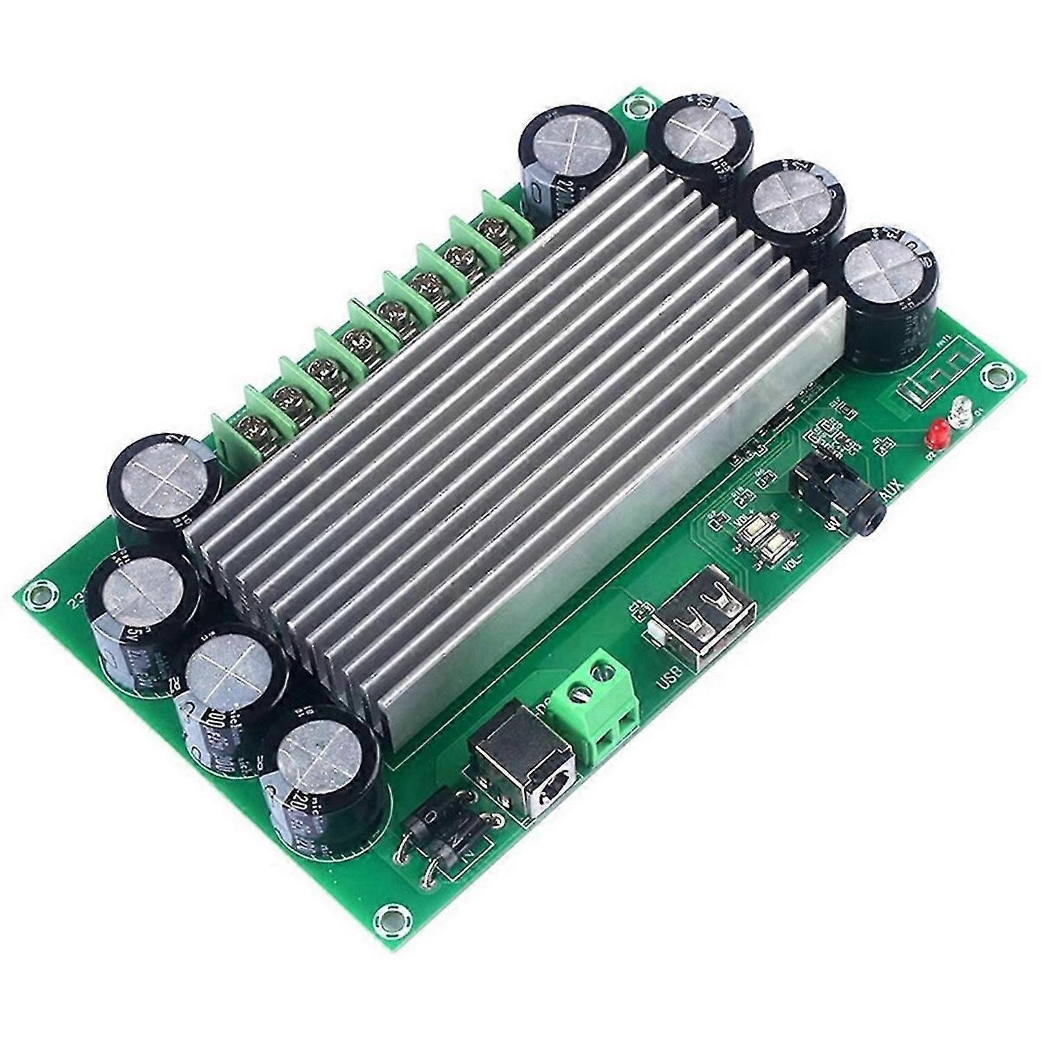 4x50W Bluetooth 5.0 HD Sound Bluetooth Cinema Audio Amplifier TDA7388 Audio Power Amplifier Board Ca