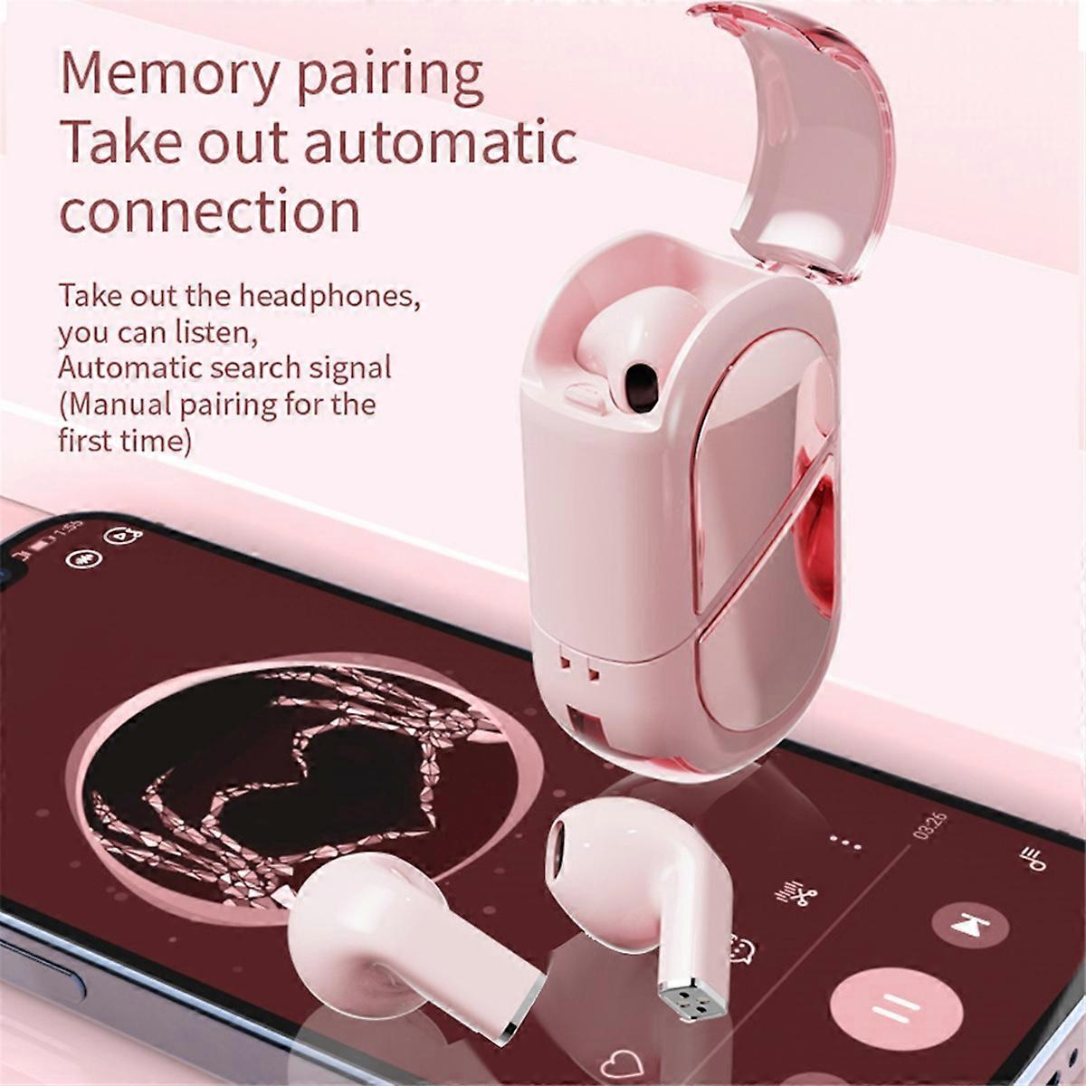 Wireless Bluetooth 5.3 Earphones White