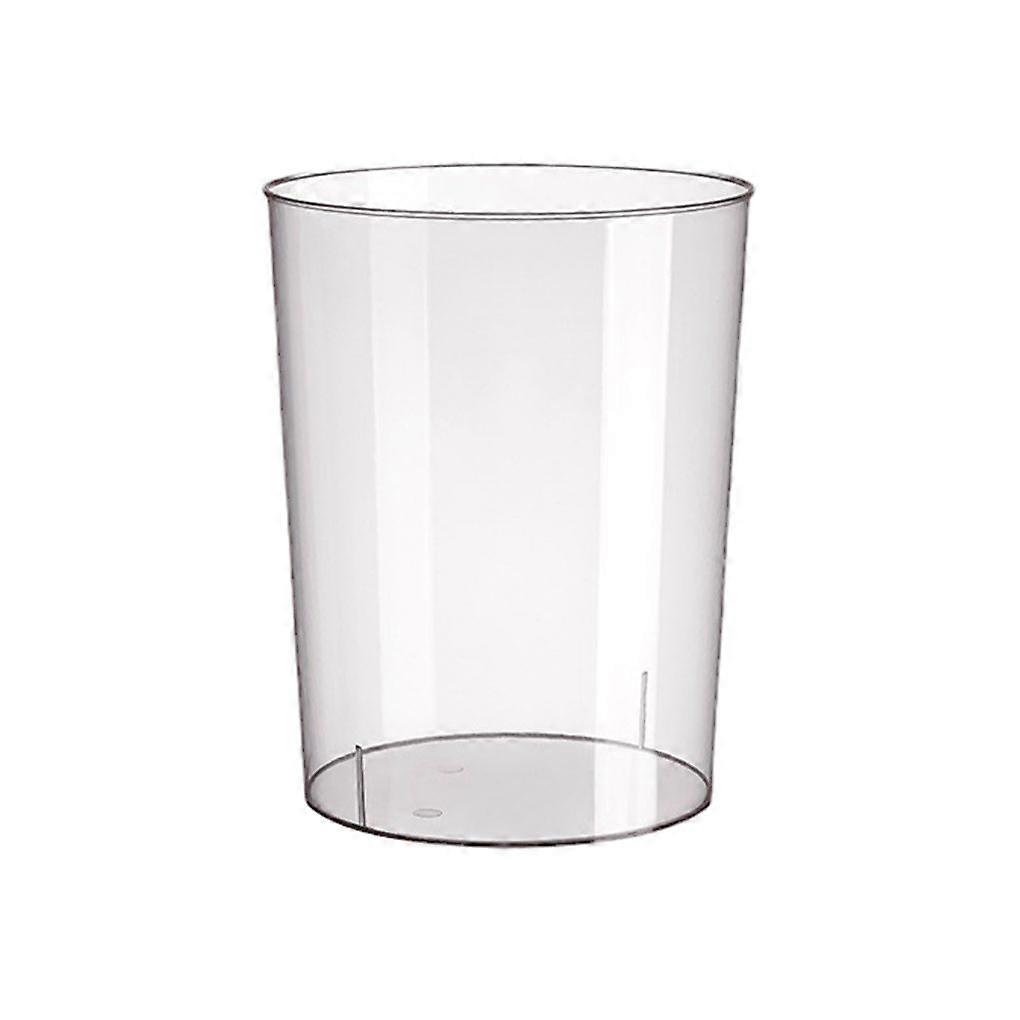 Transparenter Mülleimer Eimer Mülleimer Abfall 10L Badezimmer Transparent
