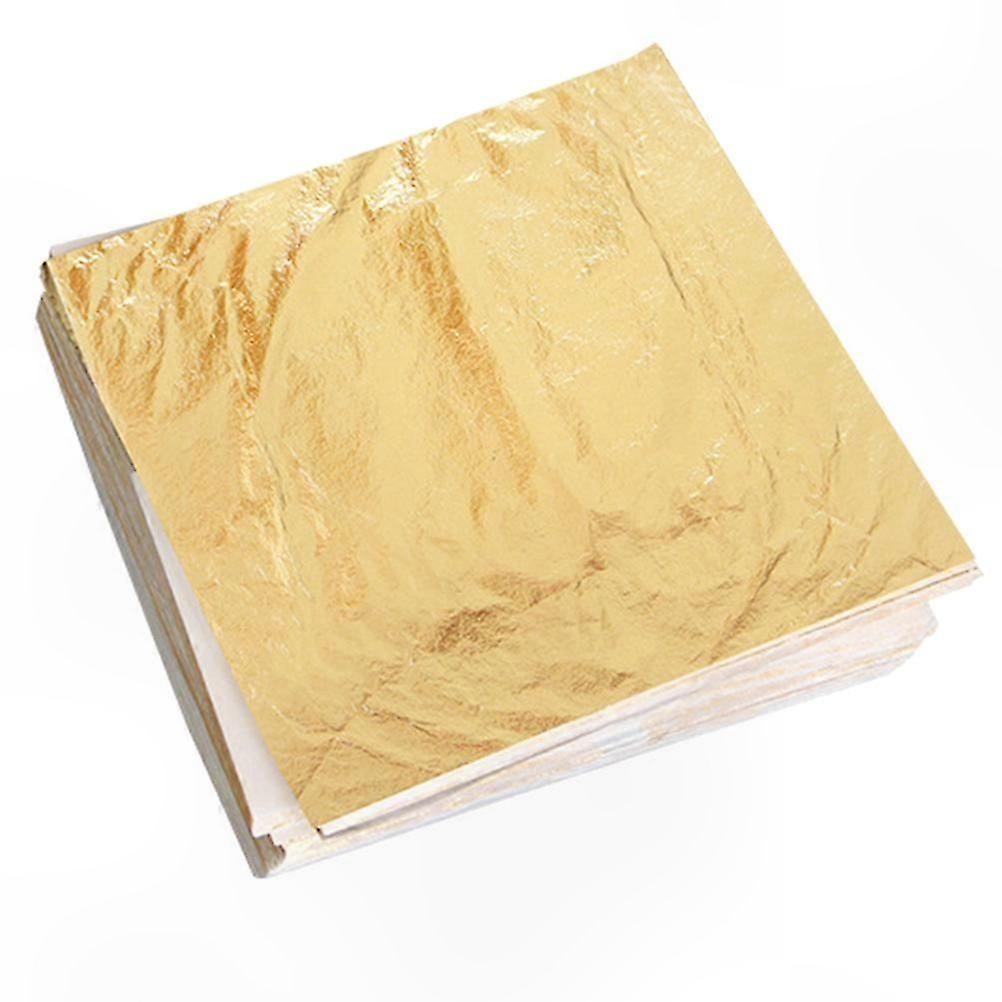 100 Sheets Metallic Foil Art Paper for Crafting and Painting Projects