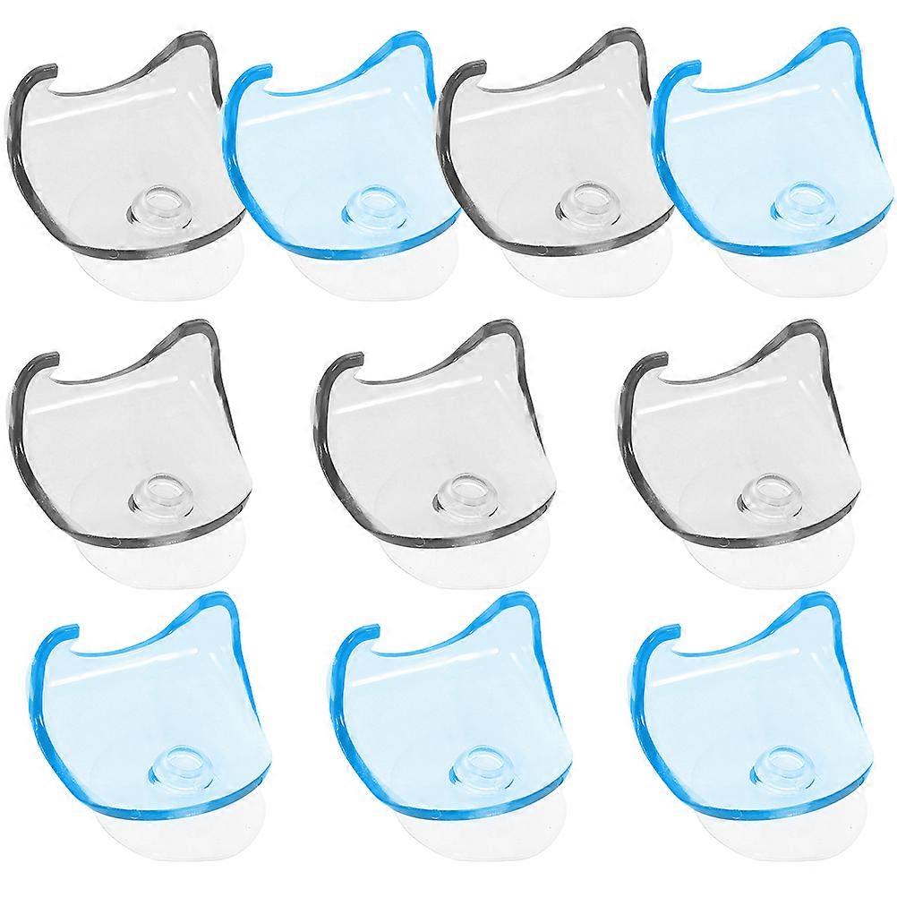 Bathroom Suction Cup Holder Plastic Stand for Storage 40Pcs