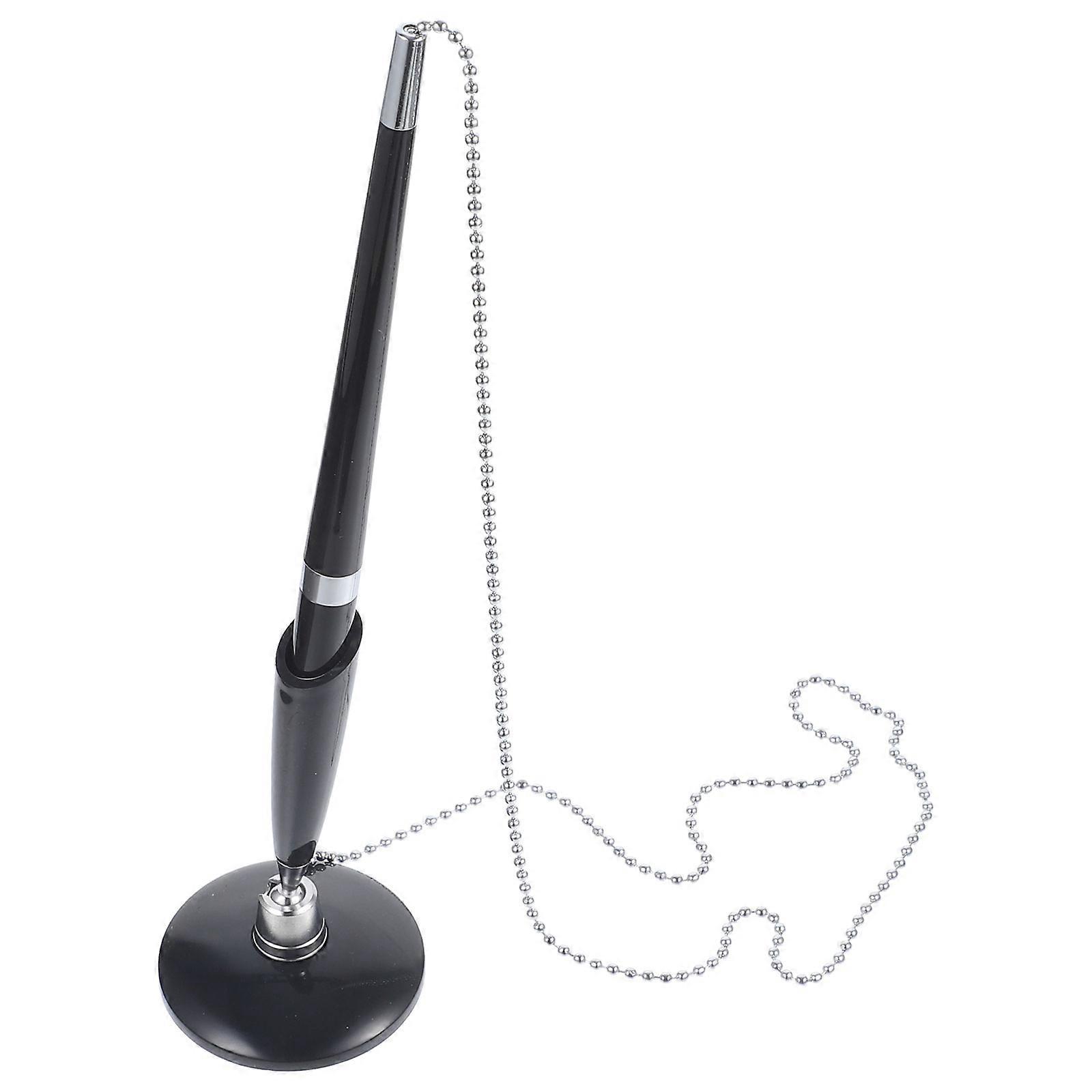 Business Signature Pen with Chain for Office Use 6Pcs Pack