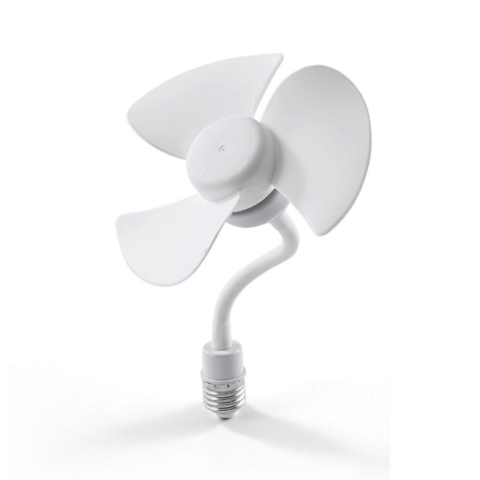 Kleiner Ventilator 5.5 Inch Chandelier Ceiling Fan E27 Thread 360 Degree Adjustable Low Noise Indoor Fan