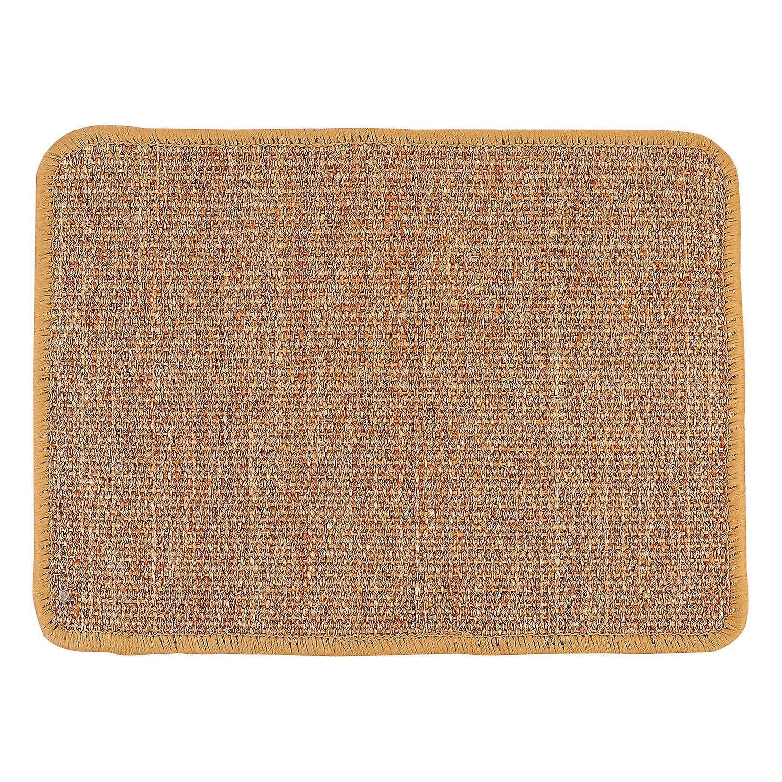 Sisal Cat Scratching Mat Floor Blanket Serves Scratching Use 2Pcs