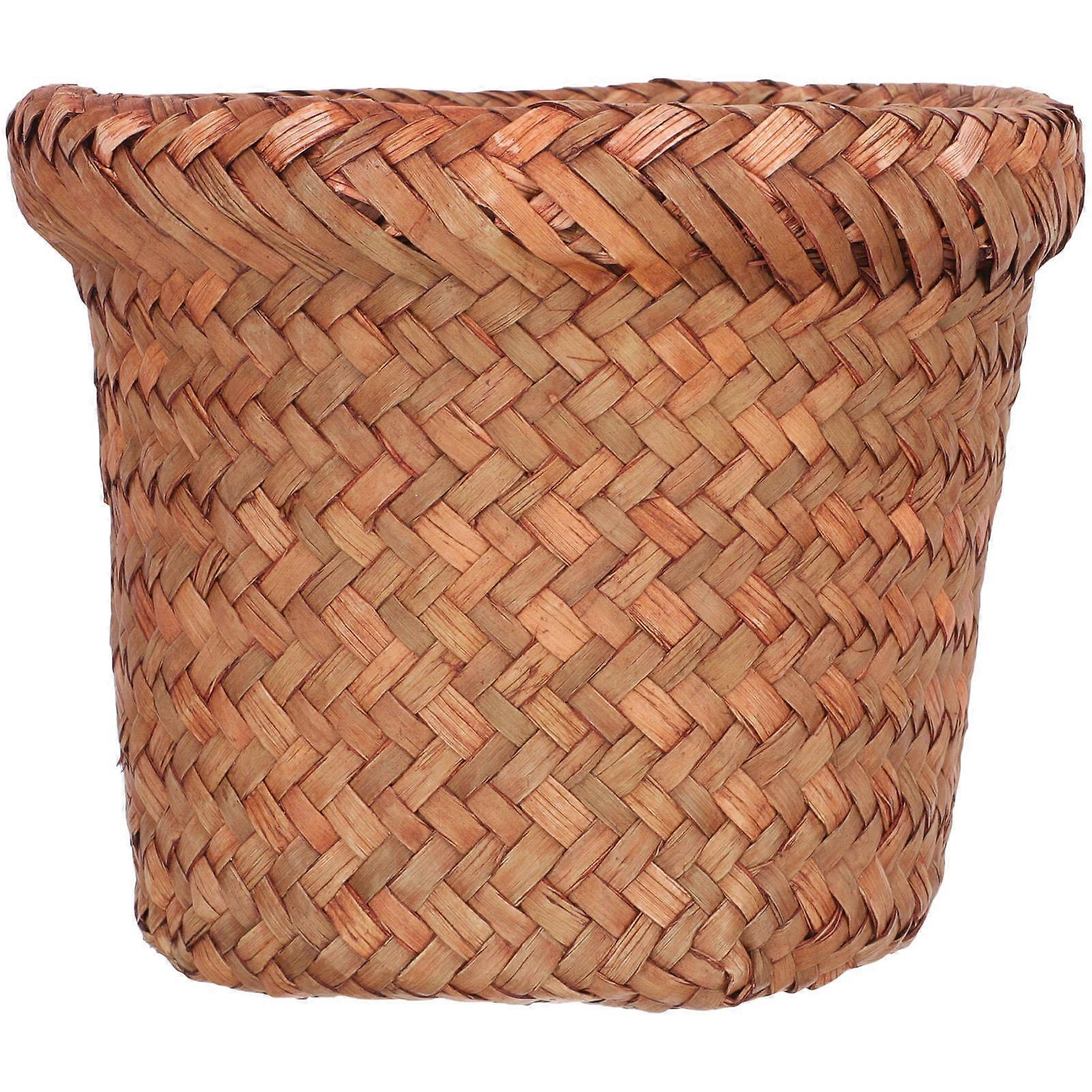 Multi-Function Trash Basket for Storage 3Pcs Woven Household Trash Can