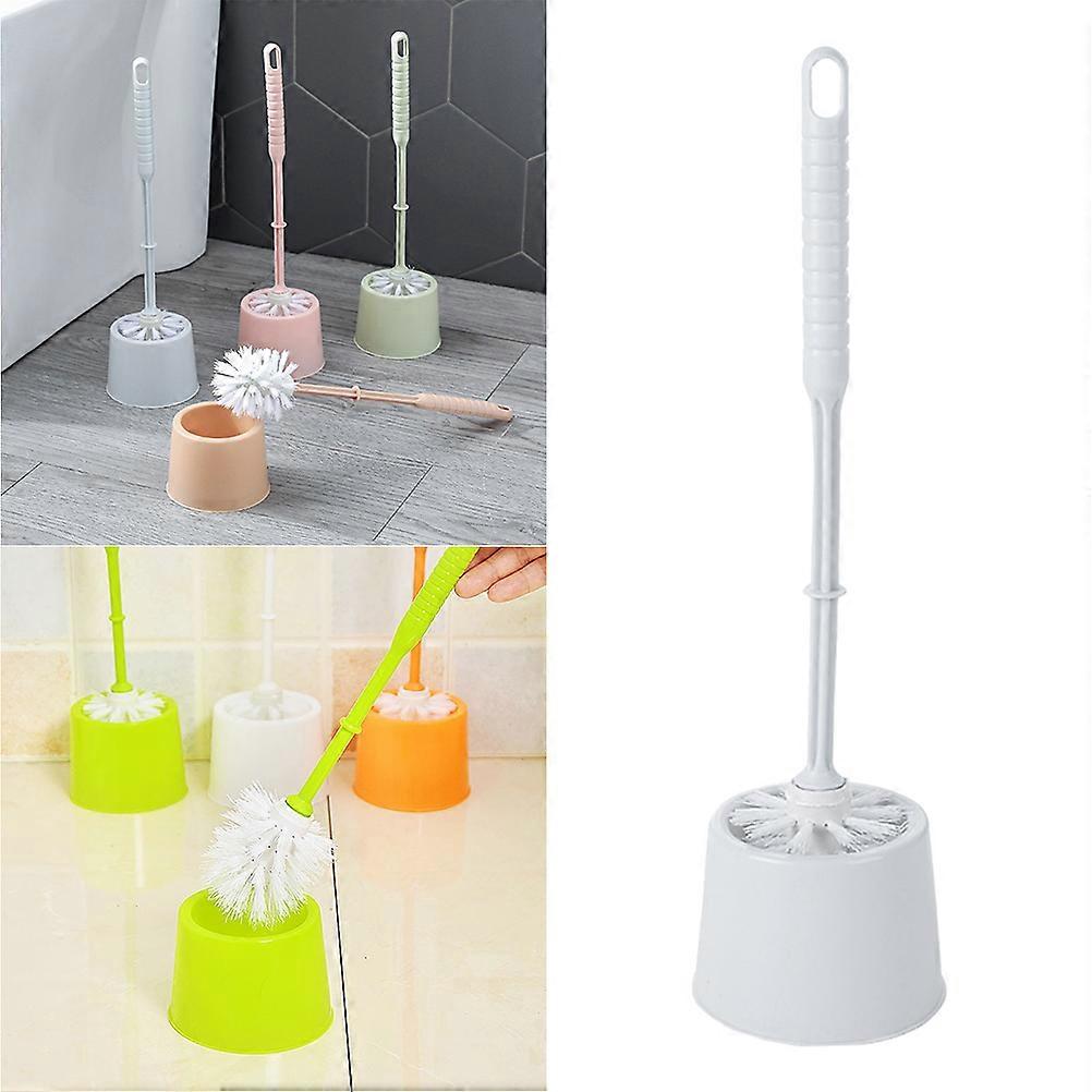 Compact Brush Set Designed For Home Cleaning And Maintenance In Various Bathroom Settings Featuring Thicken Plastic And Sleek Design 3Pcs