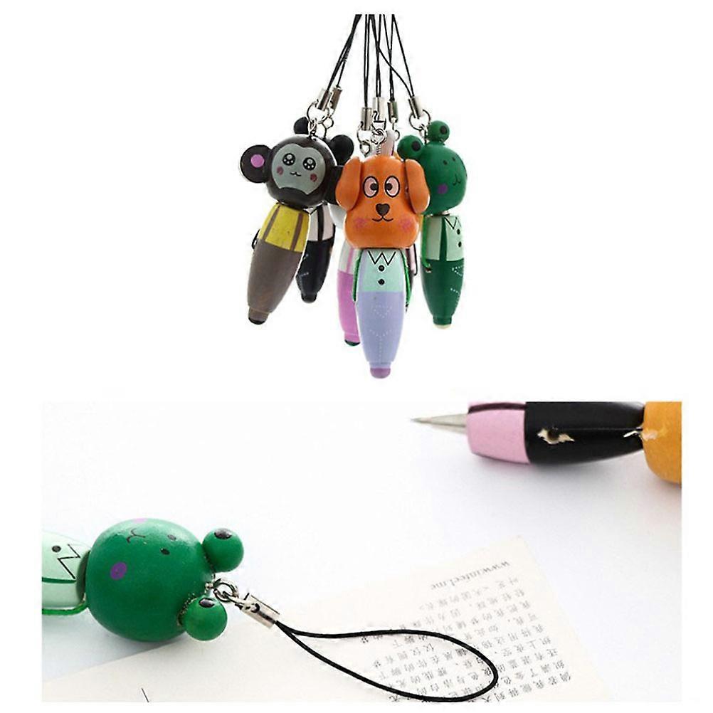 Animal Shaped Ballpoint Pens 12 Pcs Creative Writing Tools For Children Students And Office Workers Features Design