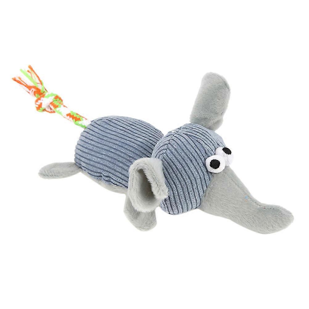 Dog Plush Toy Elephant for Engaging Play 2Pcs Pack