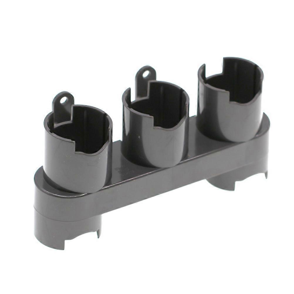 Universal Vacuum Stand Black Rectangular Storage Bracket for Vacuum Cleaner Parts Wall Mount 1Set