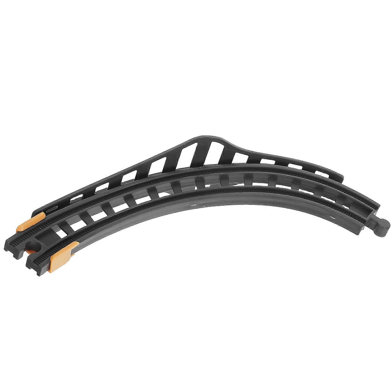 Curved Fire Train Track Plastic Railway Rail for Playing Mini Plastic Train Track