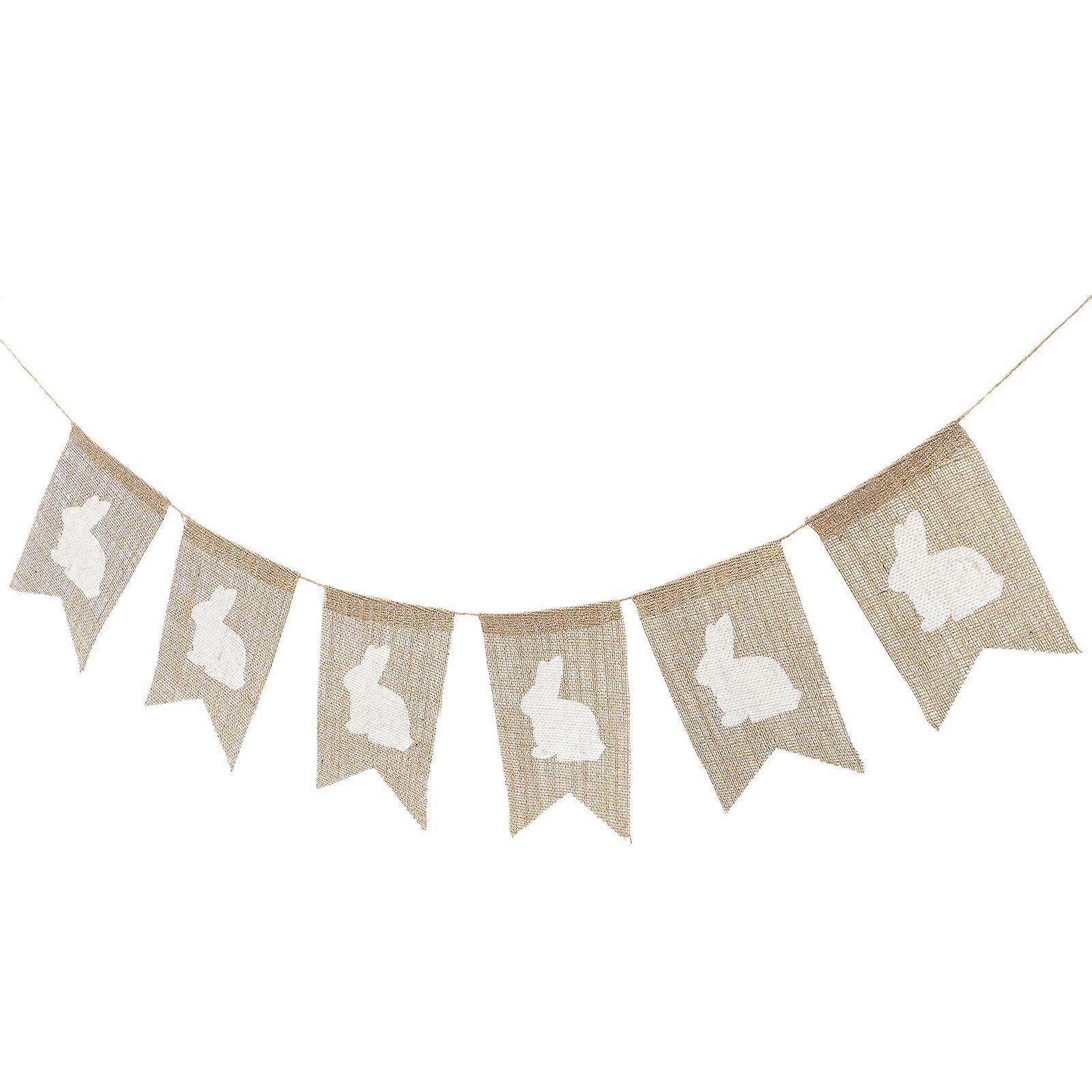Easter Bunny Hanging Banner for Festive Decoration Pack of