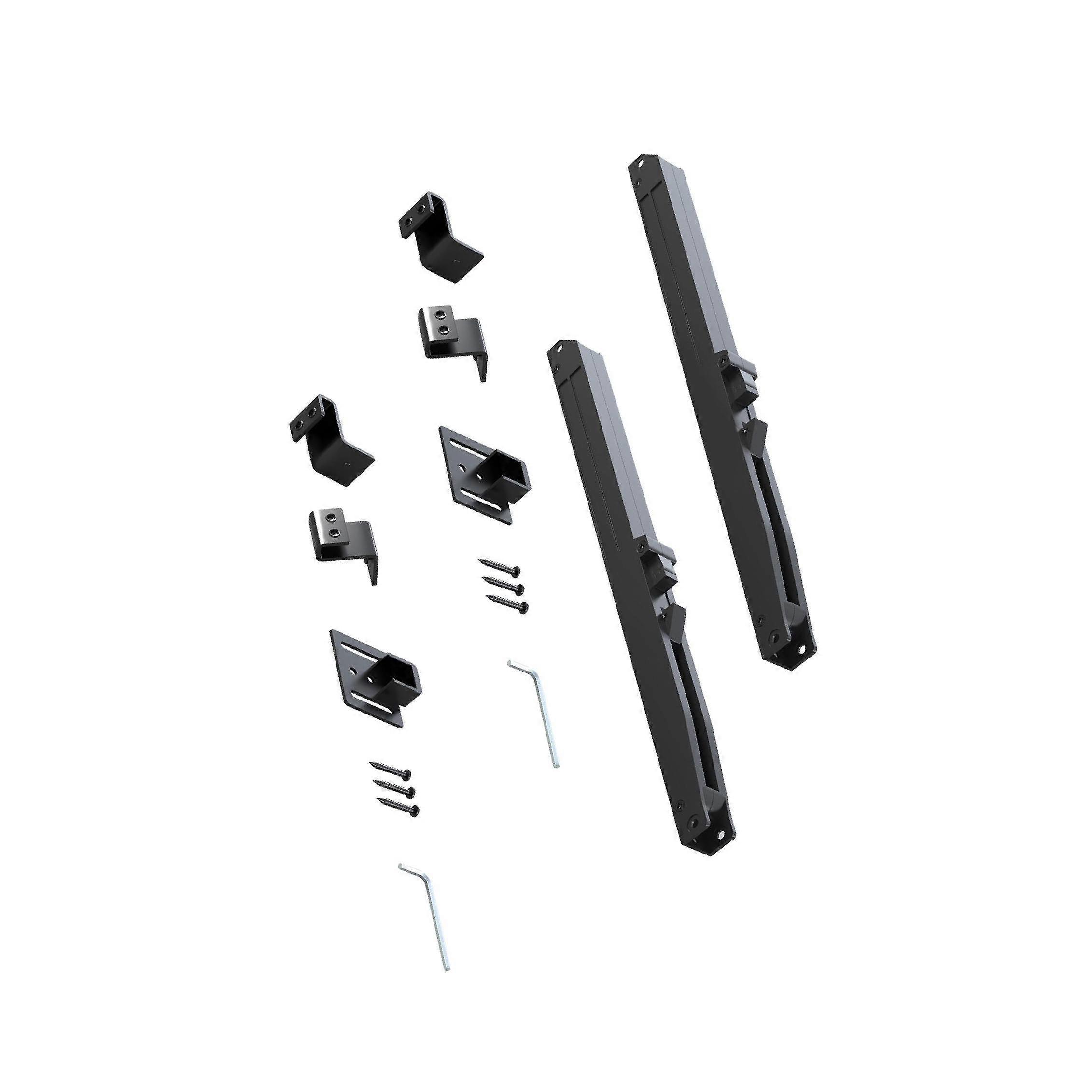 2 Pieces Barn Door Soft Close Mechanism Easy to ll Spring Buffer Damper