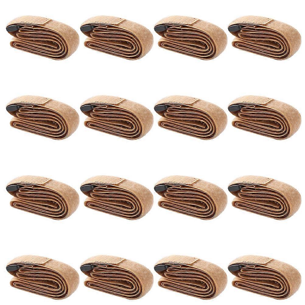 16Pcs Tie Down Belt Bundling Strap for Outdoor Use Polyester Material