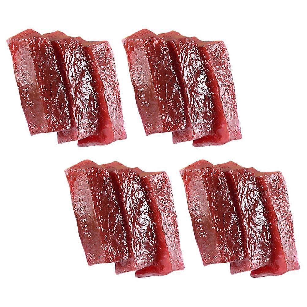 PVC Fish Cubes Models Simulation for Decor 4Pcs Collection