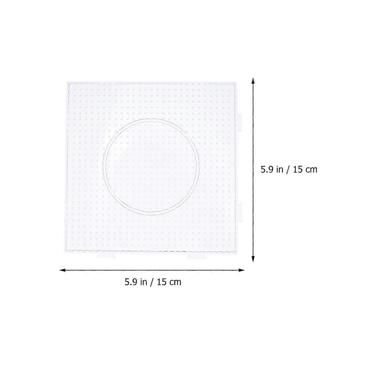 Fuse Beads Boards Plastic Pegboards for Kids Craft Beads Tool 14Pcs Set