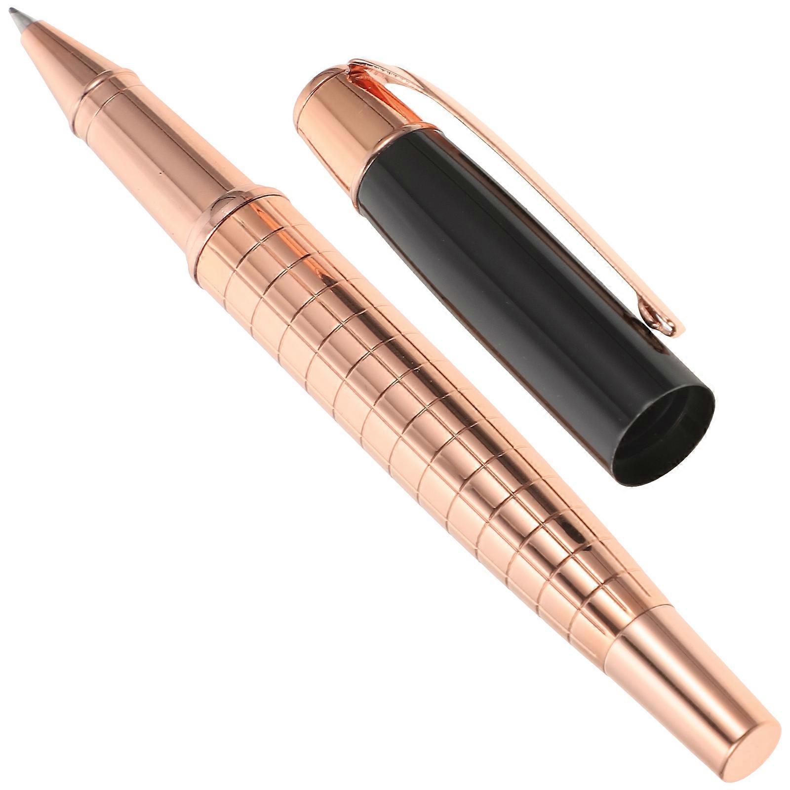 Metal Pen Refill for Office Writing Gold 5Pcs Pack