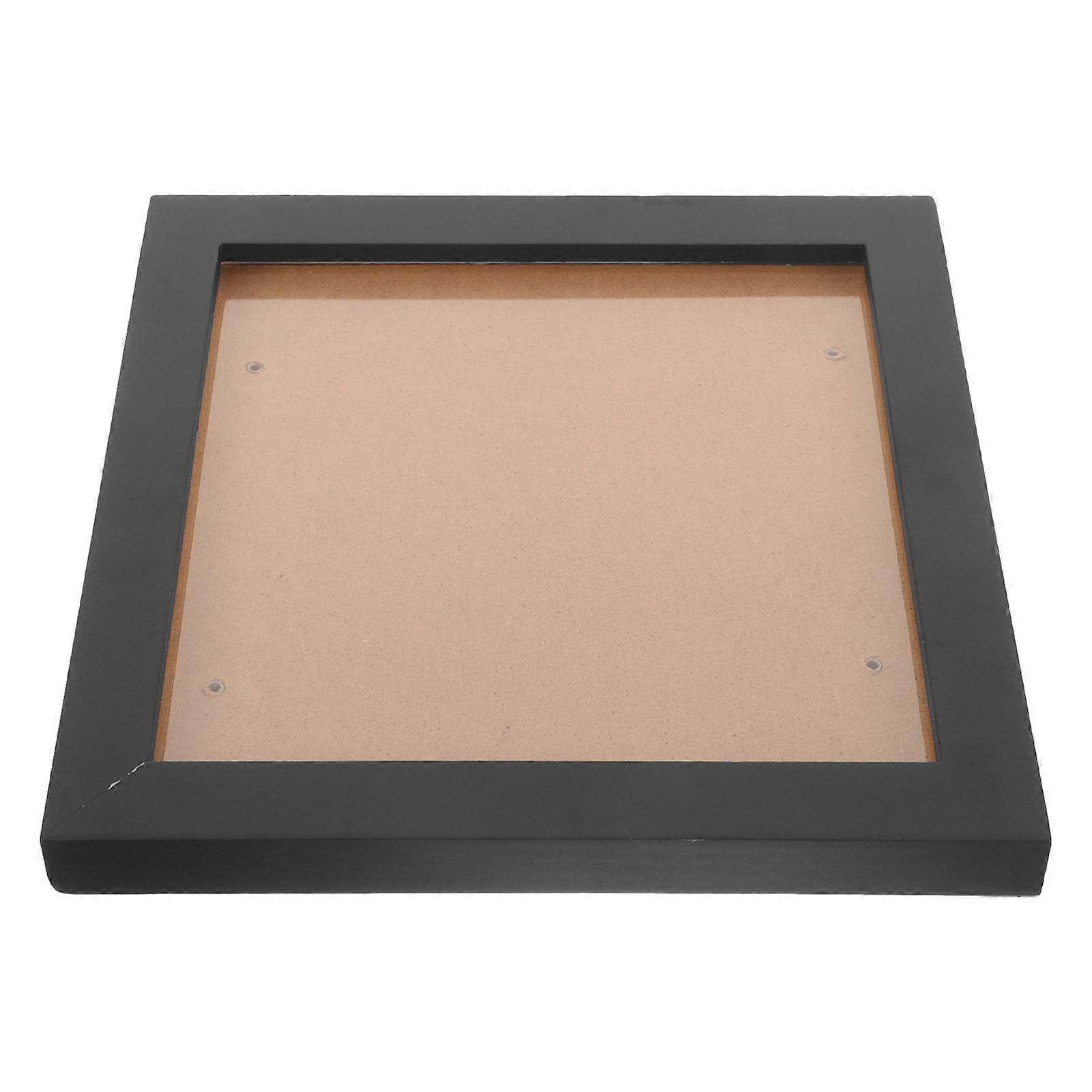 Embroidered Hoop Frame for Decoration 4Pcs Square Cross Stitch Display Frames