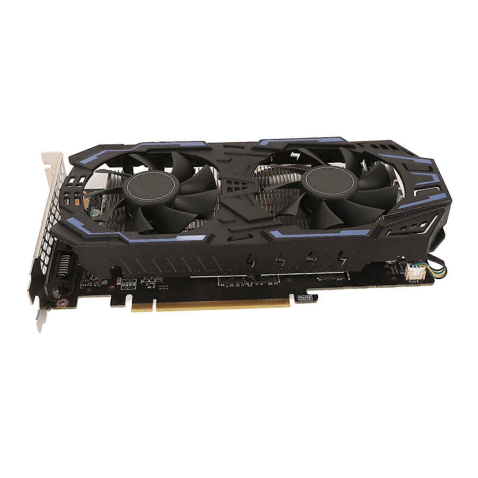 GTX1060 GDDR5 192Bit Gaming Graphics Card Support HD Multimedia Interface DisplayPort DVI Double Fan Desktop PC GPU Graphics Card