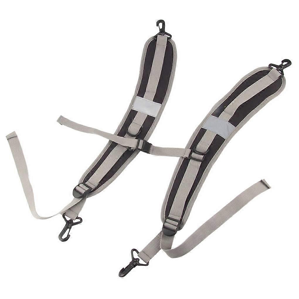 Adjustable Solid Shoulder Bag Backpack Straps Padding/Chest Belt Replacement