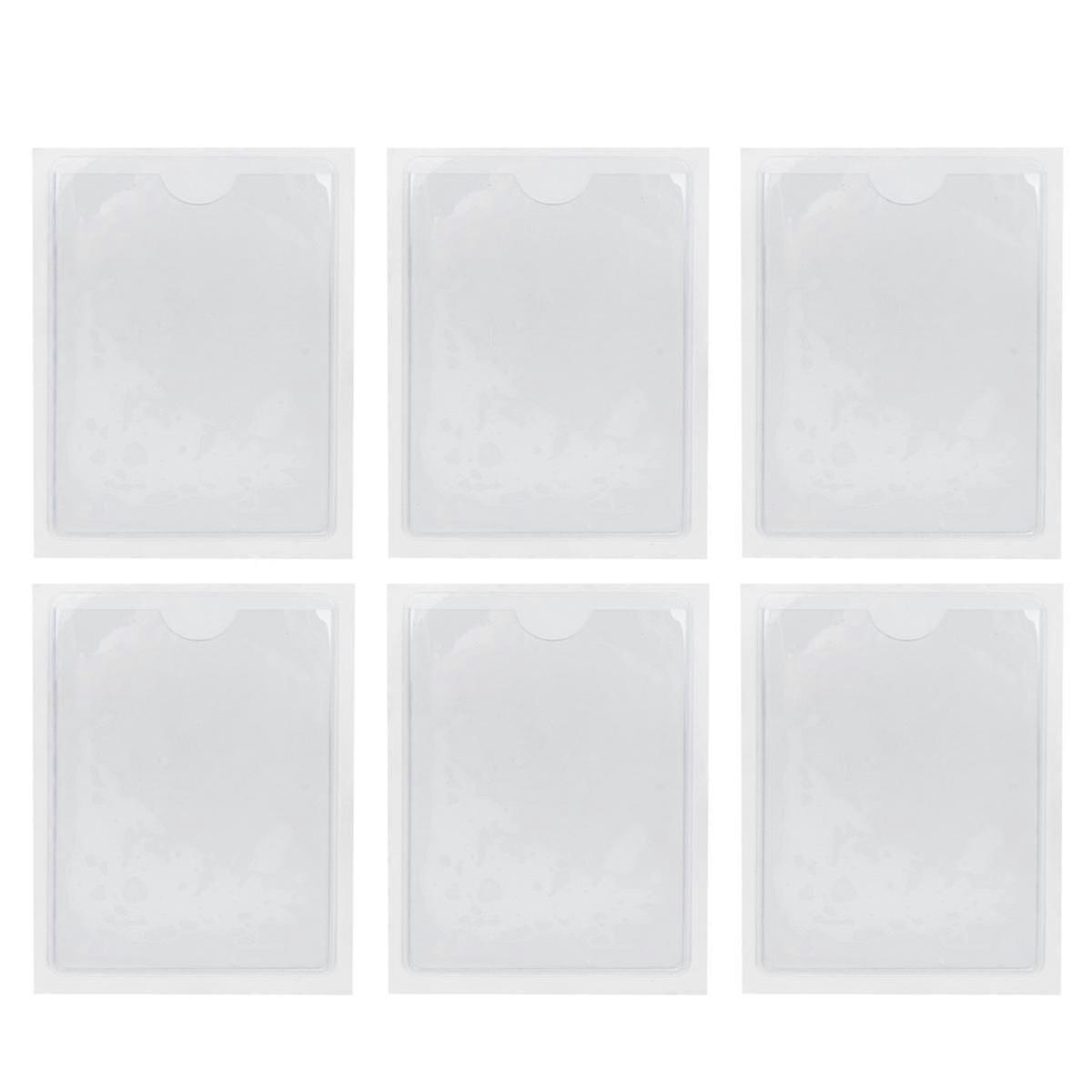 organizing plastic pockets self adhesive 9x12cm