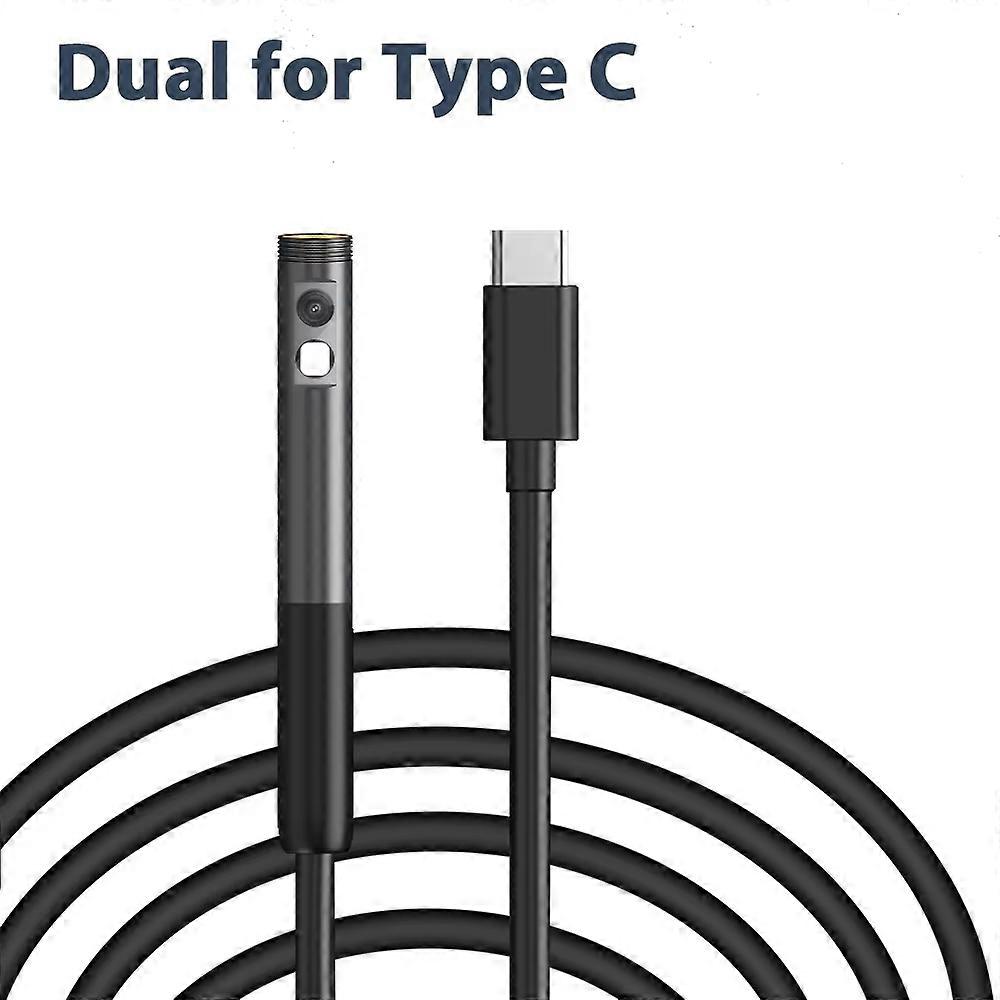 Endoscope Inspection Camera Micro USB/Type-C/IOS Mini Inspection Camera for IOS iphone Android Waterproof Pipeline Borescope