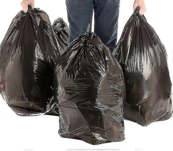 Black Garbage Bag Thickened Environmental Protection Large Plastic Bag Disposable