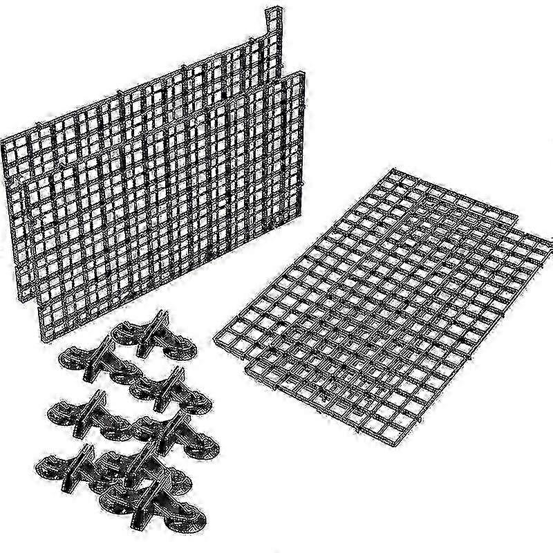 Plastic Mesh Aquarium Divider Tray with Egg Box & Light Diffuser - Ideal for Fish Tank Divider Filters Bottom2025