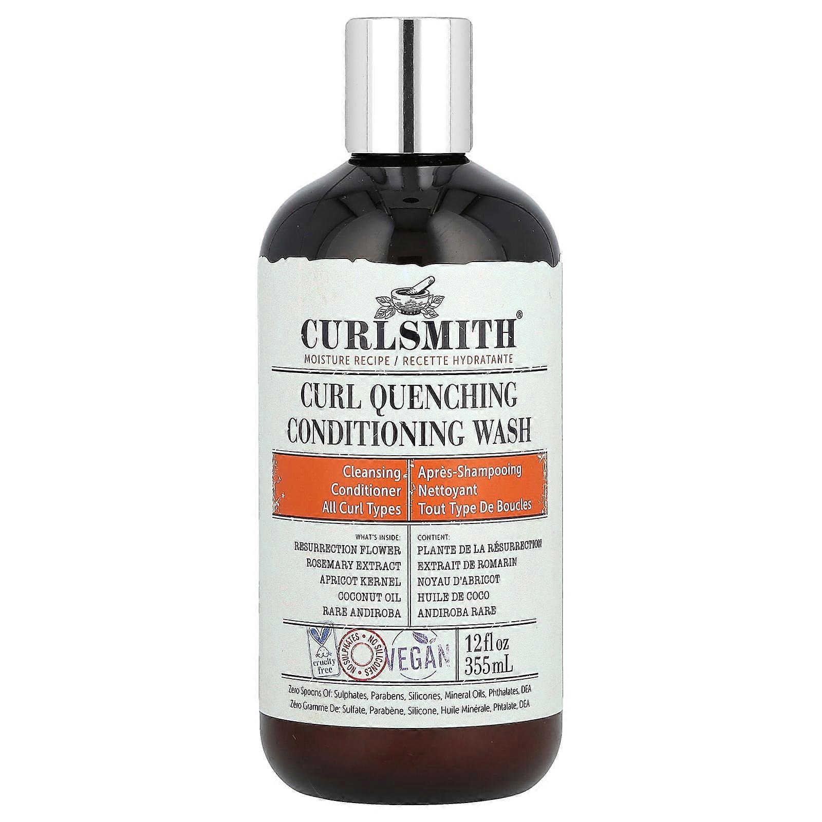 Curl Quenching Conditioning Wash, All Curl Types, 12 fl oz (355 ml)