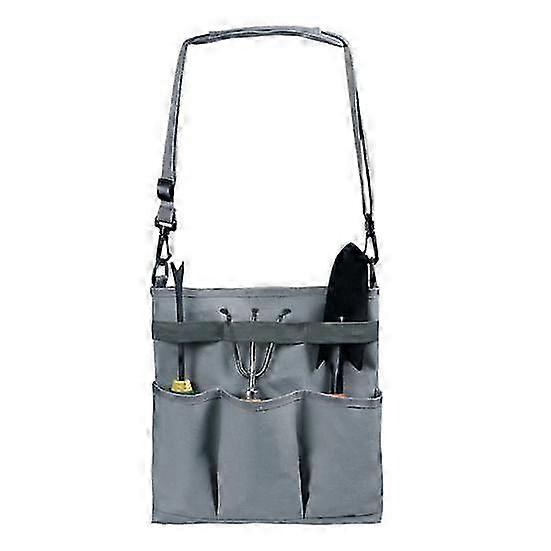 Garden Tool Storage Bag Multi-functional 3 Pockets Canvas Creative Hand Tools Bag for Outdoor 25-26
