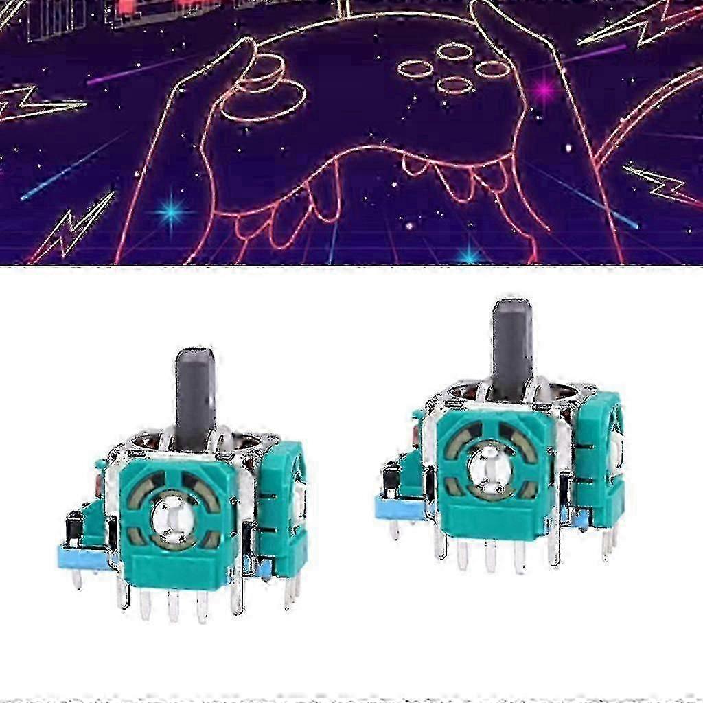 25-26 PS5 Controller 3D Analog Joystick Repair Kit with Screwdriver & Replacement Parts