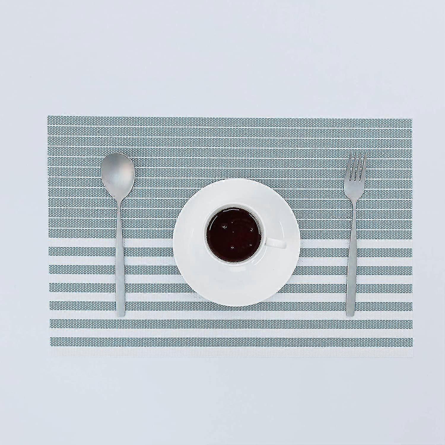 Placemats For Dining Table,heat-resistant Placemats, Washable Pvc