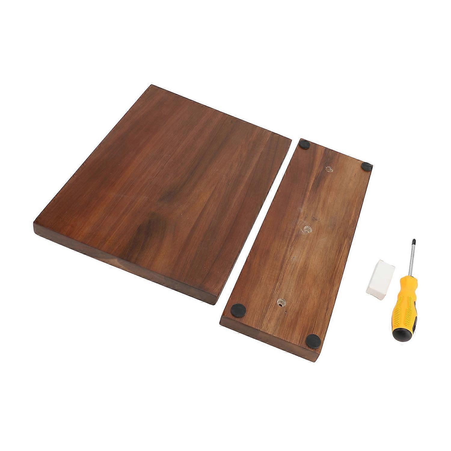 Magnetic Blade Block Double Sided Multifunctional Wood Blade Stand Organized Storage Rack for Kitche