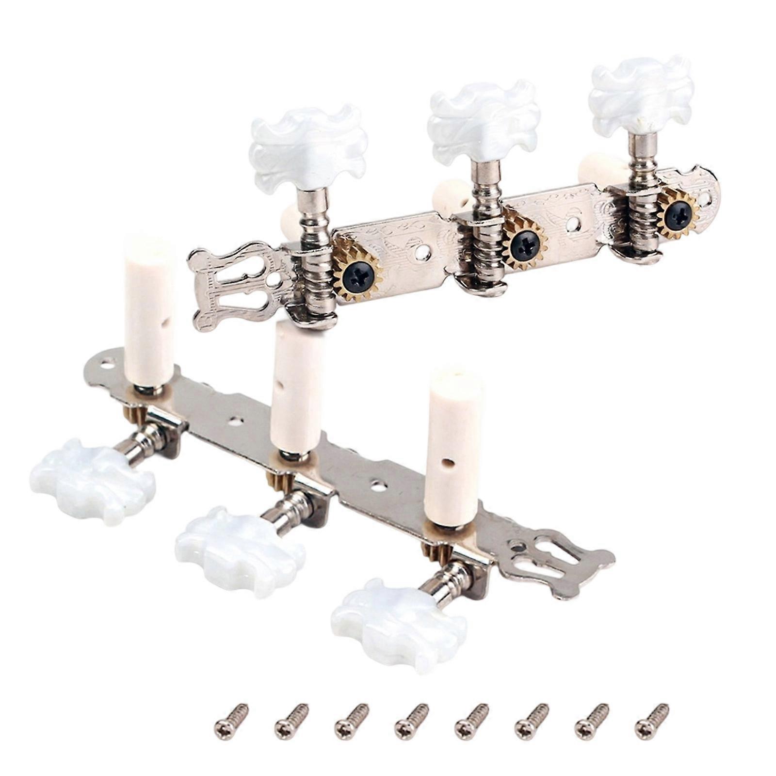Classical Guitar Tuning Pegs Keys Tuners Machine Head Guitar String Tuning Peg Guitar Part Easy Installation Multicolor