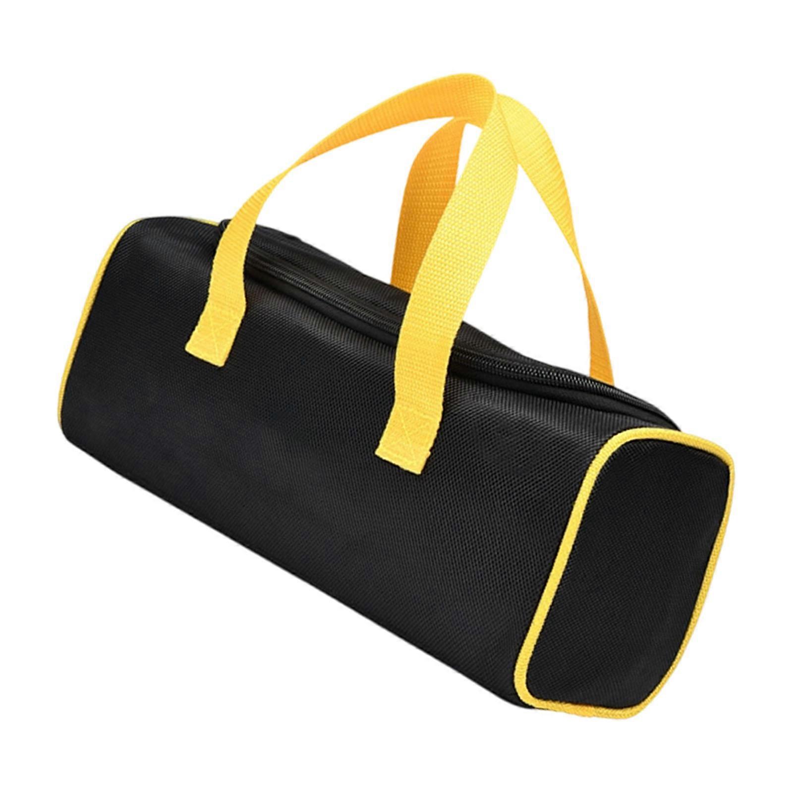 Professional Square Tool Bag Tall Capacity Storage Against Puncture Substance Exemplary For Electricians And Technicians Multicolor