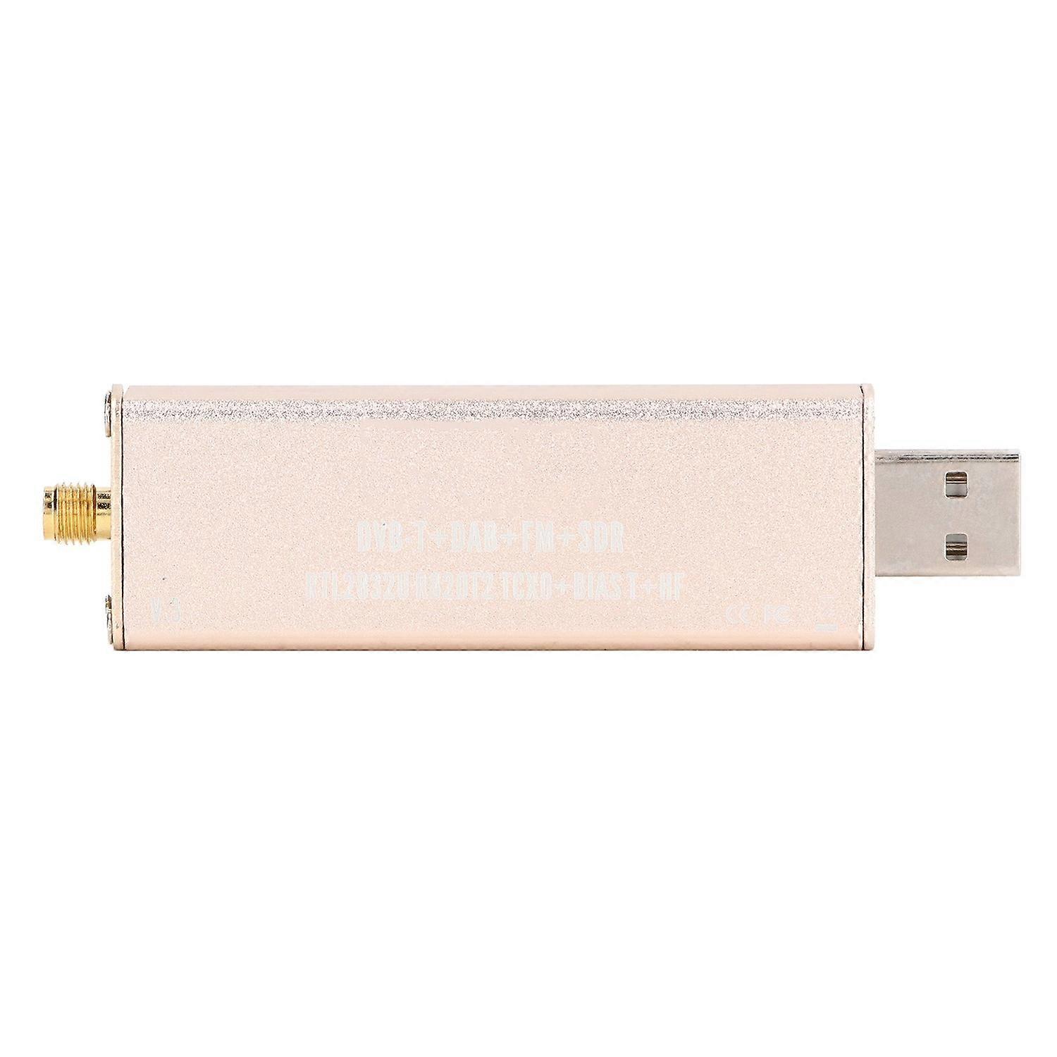 SDR Receiver 0.1MHz‑1.7GHz Full Band Software Defined Radio Reception for Communication