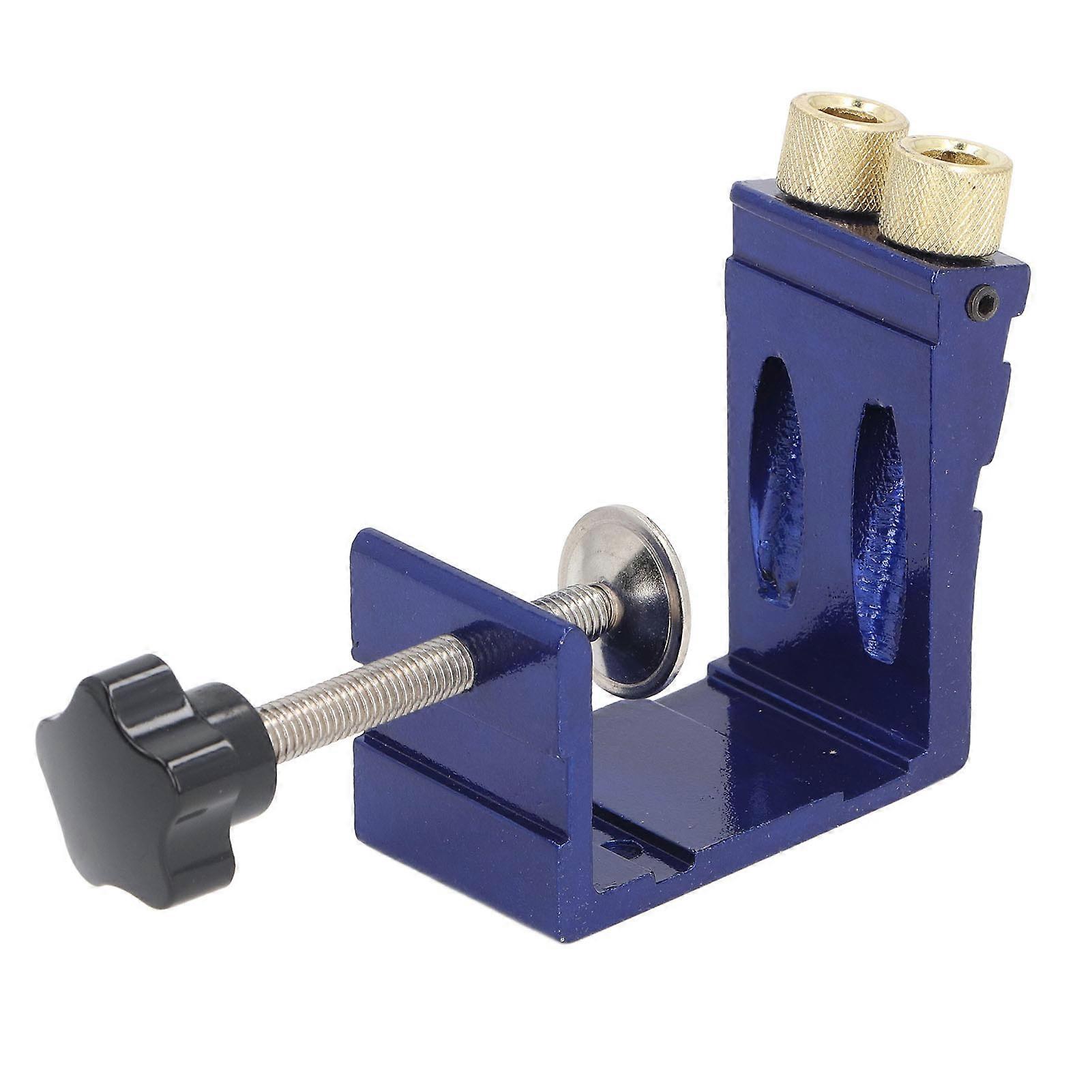 Pocket Hole Jig Kit Dowel System Set Woodwork Guides Joint Angle Tool Carpentry Locator Adjustable Woodworking Tools