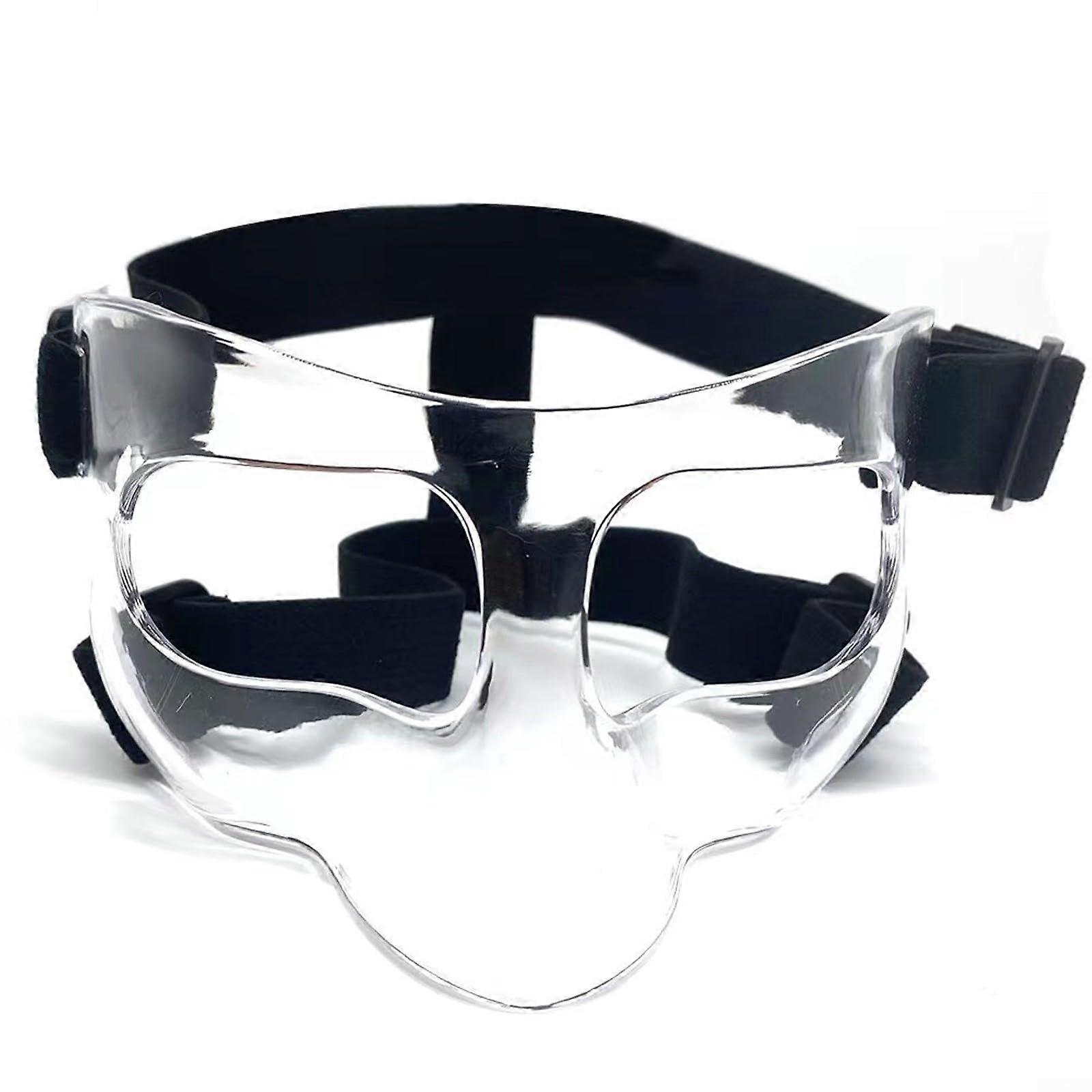 Nose Guard For Broken Nose 5.91x3.54in Adjustable Face Shield With Pads Nose Protector For Adults Teens Basketball
