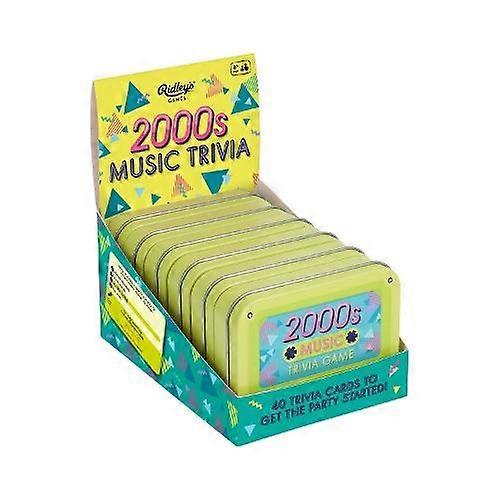 2000s Music Trivia Game Cdu Of 6 by Ridleys Games Game Book