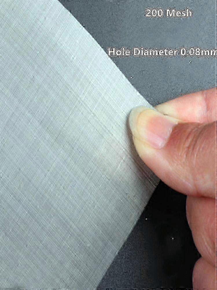 4 - 500 Mesh, 304 Fil Filtrant en acier inoxydable Tresh Fil de Tamis Tissé Plaque d’écran Mesh