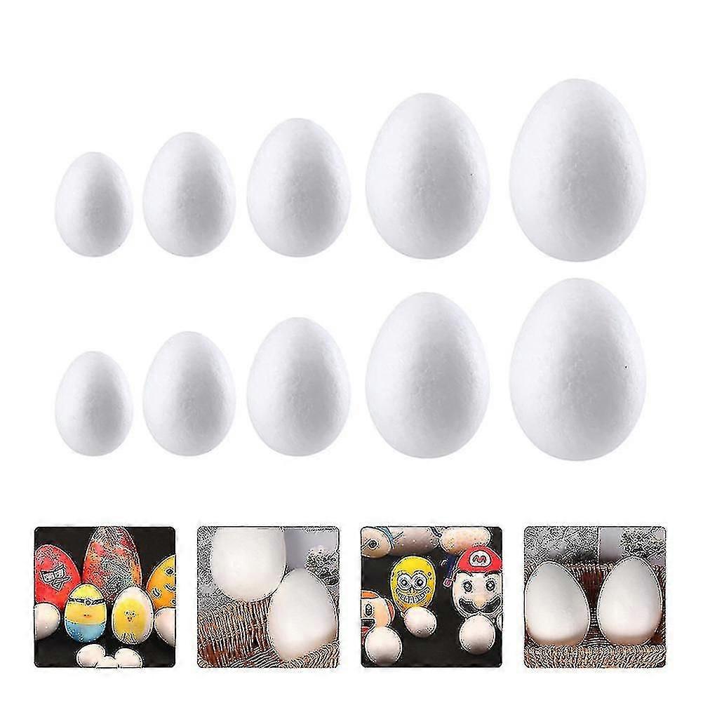 10pcs Ostereier DIY Malerei Eier Diy Graffiti Eier DIY Material