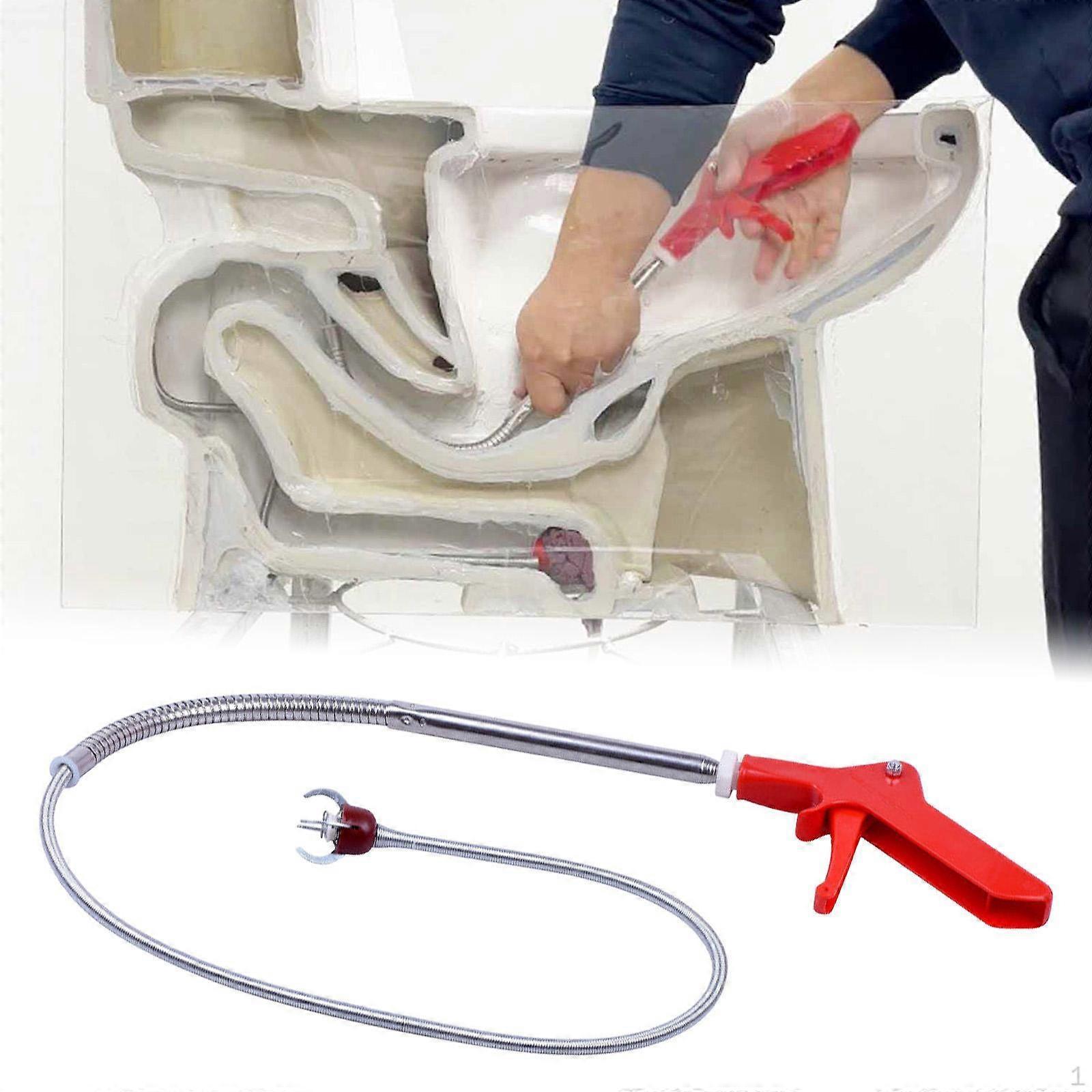 Telescoping Toilet Auger Grabber Tool for Kitchen